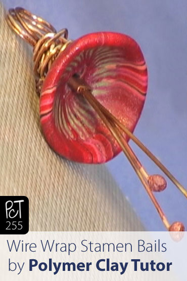 Wire Wrap Stamen Bails Vol-48-2 Vid-255