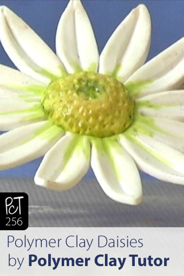 Polymer Clay Daisies Vol-48-3 Vid-256