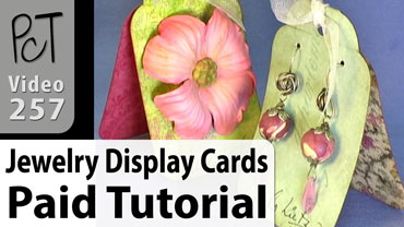 Jewelry Display Cards Vol-48-4 Vid-257