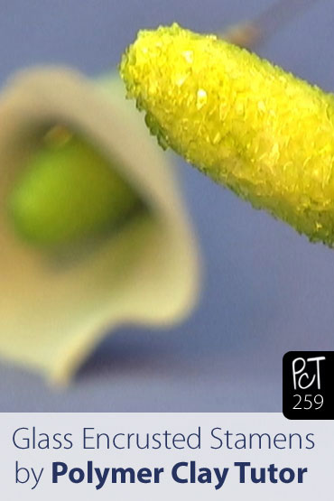 Glass Encrusted Stamens Vol-49-2 Vid-259