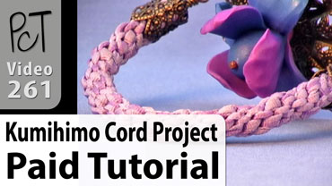 Kumihimo Cord Project Vol-49-4 Vid-261