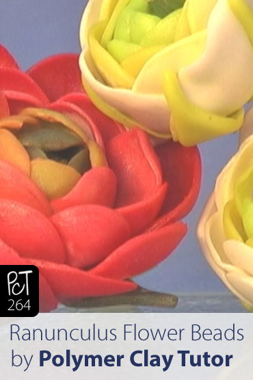 Ranunculus Flower Beads Vol-50-2 Vid-264