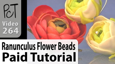 Ranunculus Flower Beads Vol-50-2 Vid-264