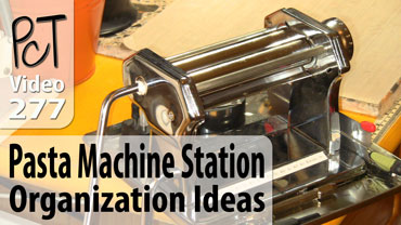 Pasta Machine Station Organization Ideas Vid-277