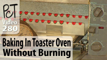 Baking In Toaster Oven Without Burning Vid-280