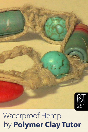 Using PYMII To Waterproof Hemp Cord Vid-281
