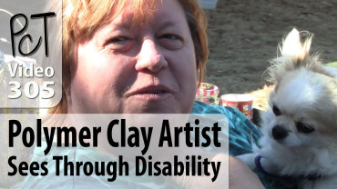 Polymer Clay Artist Sees Through Disability Vid-305