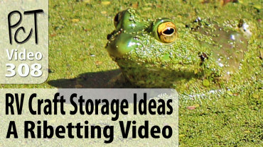 RV Craft Storage Ideas A Ribetting Video Vid-308