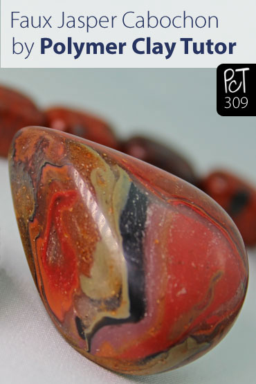 Faux Jasper Cabochon Vol-54 Vid-309