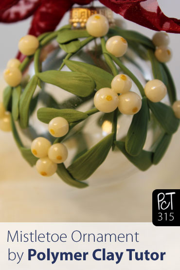 Mistletoe Christmas Ornament Vol-55 Vid-315