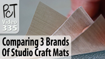 Comparing 3 Brands Of Studio Craft Mats Vid-335