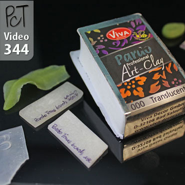 Pardo Translucent Professional Art Clay Vid-344