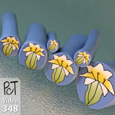 How To Reduce A Round Polymer Cane Vid-348