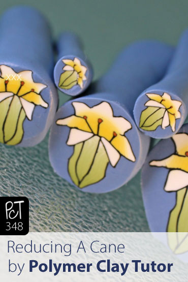 How To Reduce A Round Polymer Cane Vid-348