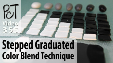 Stepped Graduated Color Blend Technique Vid-355