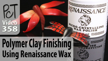Polymer Clay Finishing Using Renaissance Wax Vid-358