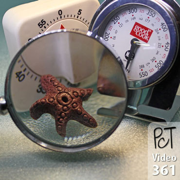Sun Powered Polymer Clay Baking Vid-361