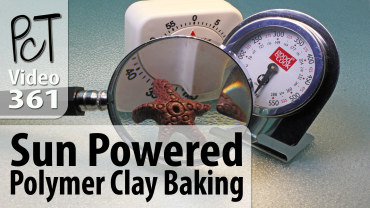 Sun Powered Polymer Clay Baking Vid-361