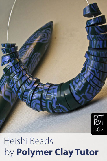 Polymer Clay Heishi Bead Tips & Tricks Vid-362