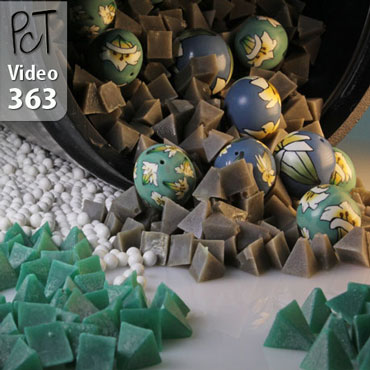 Unique Rock Tumbler Polishing Substrate Vid-363