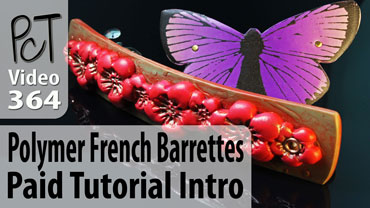 Polymer French Barrettes Vol-59 Vid-364
