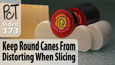 Keep Round Canes From Distorting When Slicing Vid-373