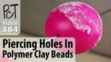 Piercing Holes In Polymer Clay Beads Vid-384