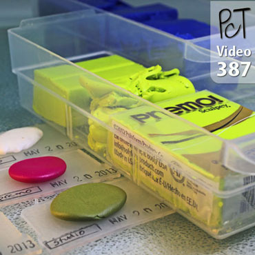 Storing Polymer Clay In Plastic Drawers Vid-387