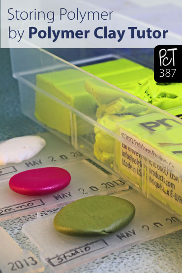 Storing Polymer Clay In Plastic Drawers Vid-387
