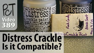 Distress Crackle Is It Compatible? Vid-389