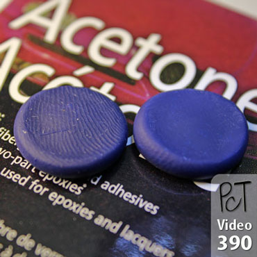 Removing Fingerprints With Acetone Solution Vid-390