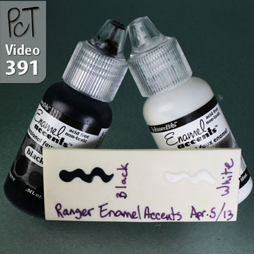 Inkssential Enamel Accents On Polymer Clay Vid-391
