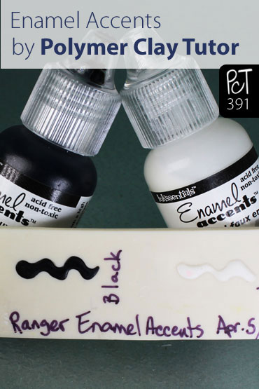 Inkssential Enamel Accents On Polymer Clay Vid-391