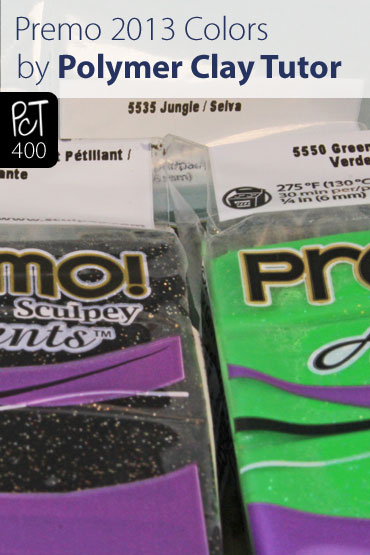 New Premo Sculpey Colors for 2013 Vid-400