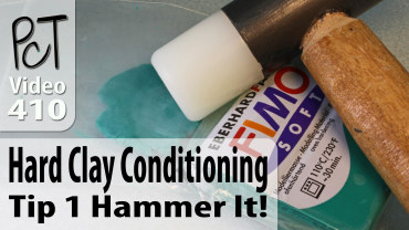 Hard Clay Conditioning Tip 1 Hammer It! Vid-410