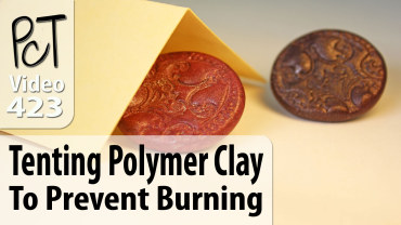 Tenting Polymer Clay To Prevent Burning Vid-423