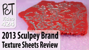 2013 Sculpey Brand Texture Sheets Review Vid-424