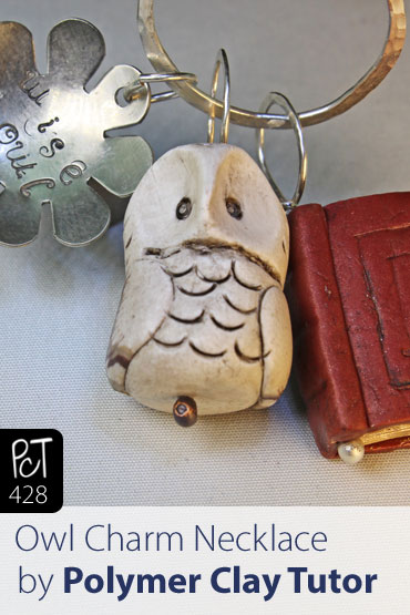 Owl Charm Necklace Vol-64- Vid-428