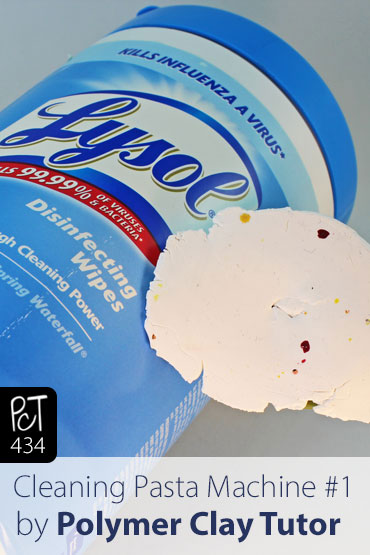 Cleaning Pasta Machines Tip 1 Baby Wipes Vid-434