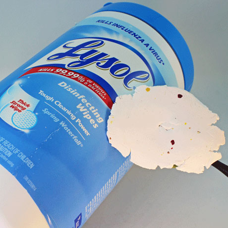 Cleaning Pasta Machines Tip 1 Baby Wipes Vid-434