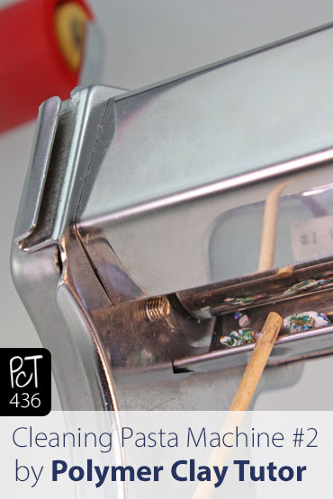 Cleaning Pasta Machines Tip 2 Scraper Crap Vid-436