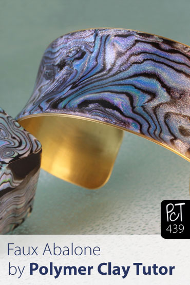 Faux Abalone Cuff Vol-65 Vid-439