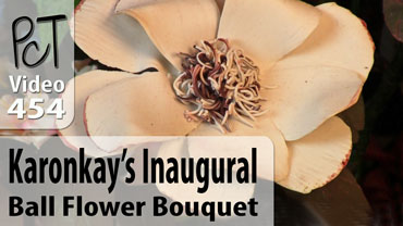 Karonkay's Inaugural Ball Flower Bouquet Vid-454