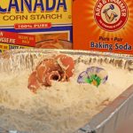 Baking Polymer On A Bed of Cornstarch Vid-463