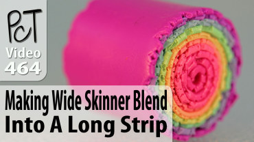 Making Wide Skinner Blend Into A Long Strip Vid-464
