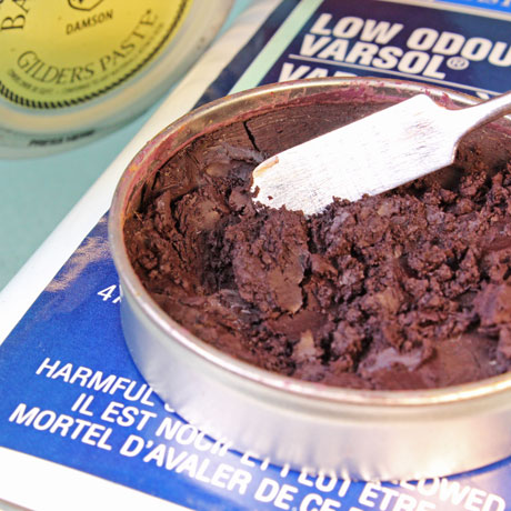 How To Fix Dried Gilders Paste Vid-466