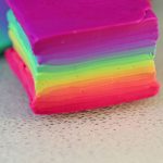 Skinner Blend Plug Square Rainbow Cane Vid-475