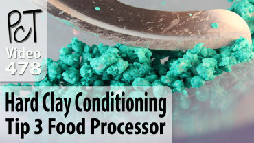 Hard Clay Conditioning Tip 3 Food Processor Vid-478
