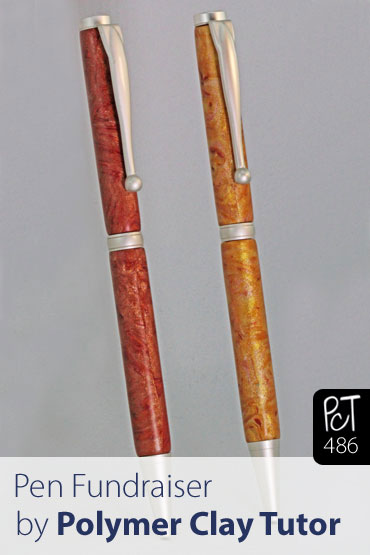 Polymer Clay Pens $1000 Fund Raiser Vid-486