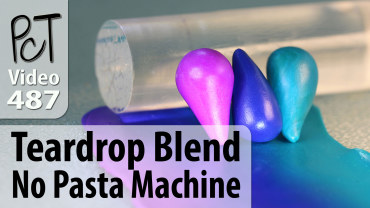 Teardrop Blend No Pasta Machine Vid-487